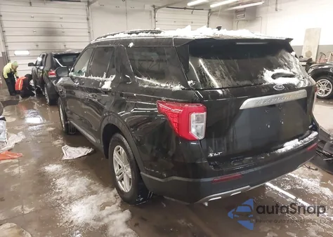 2020 Ford Explorer Xlt z USA, uszkodzony, nr VIN 1FMSK8DH5LGC72276